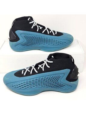 Adidas AE 1 New Wave IF1860 Mens 8.5 Black Arctic Fusion Basketball Shoes